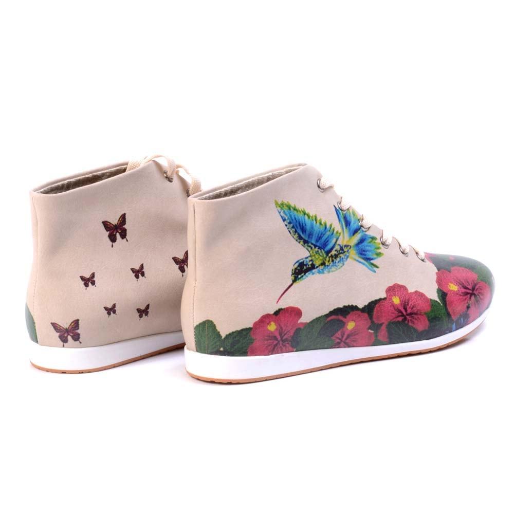 Flowers Short Boots LND1133 (506268844064)