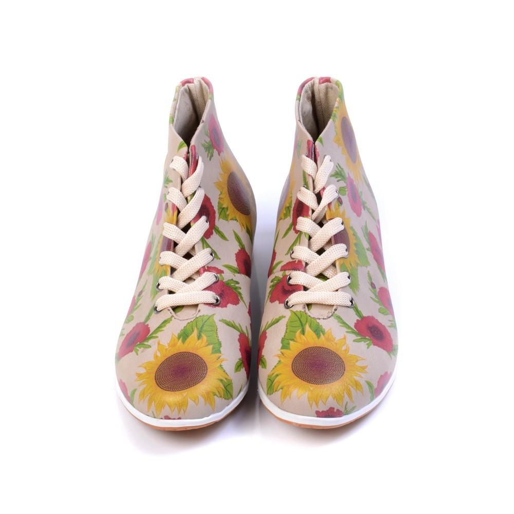 Sunflower Short Boots LND1137 (1421192036448)