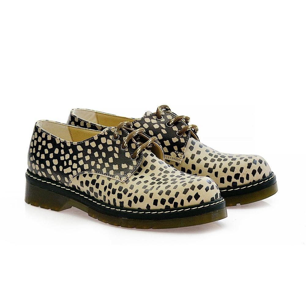 Leopard Oxford Shoes MAX102 (1421195149408)