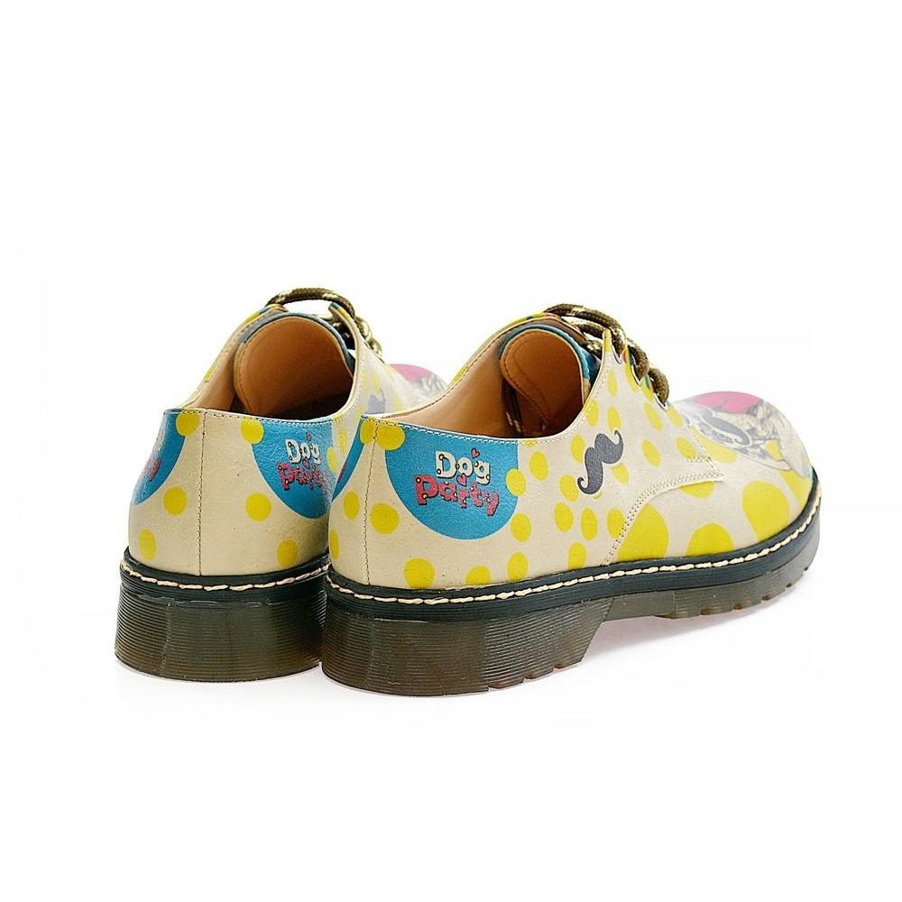 Dog Party Oxford Shoes MAX104 (1421195477088)