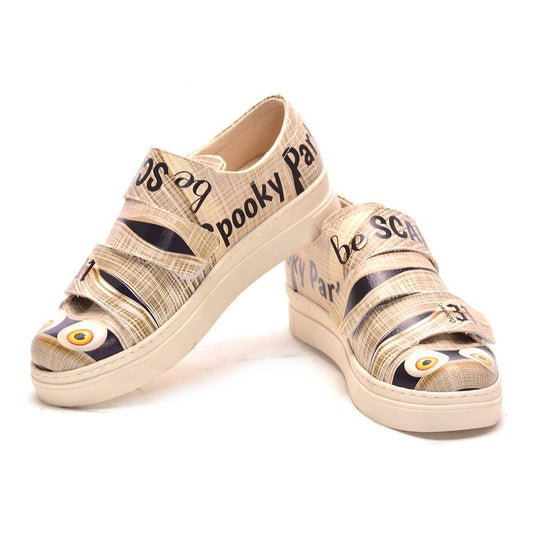 Halloween Mummy Sneaker Shoes NAC104 (770202435680)