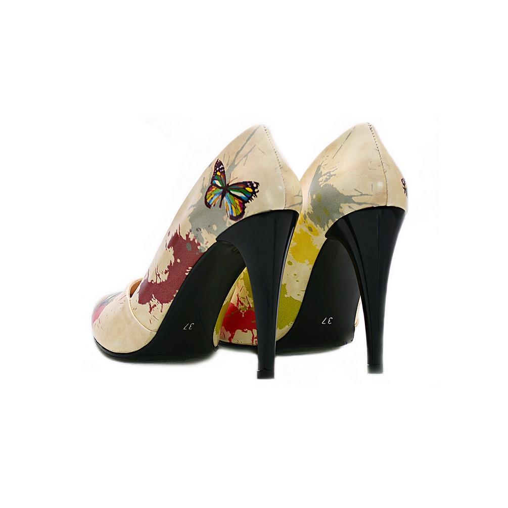 Butterfly Heel Shoes NBS203 (770204237920)