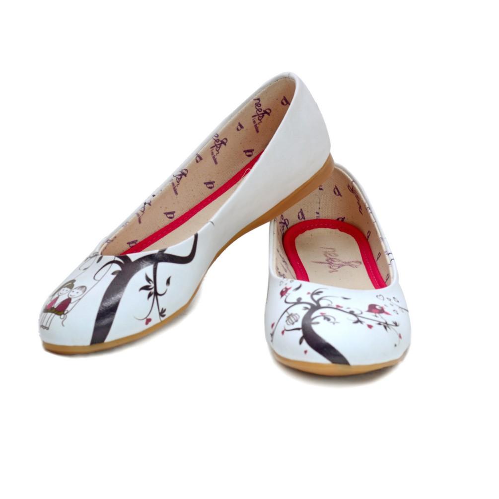Couple in Love Ballerinas Shoes NFS1001 (770205909088)