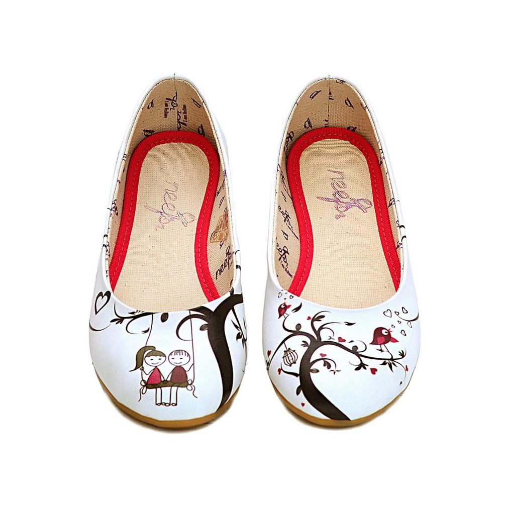 Couple in Love Ballerinas Shoes NFS1001 (770205909088)