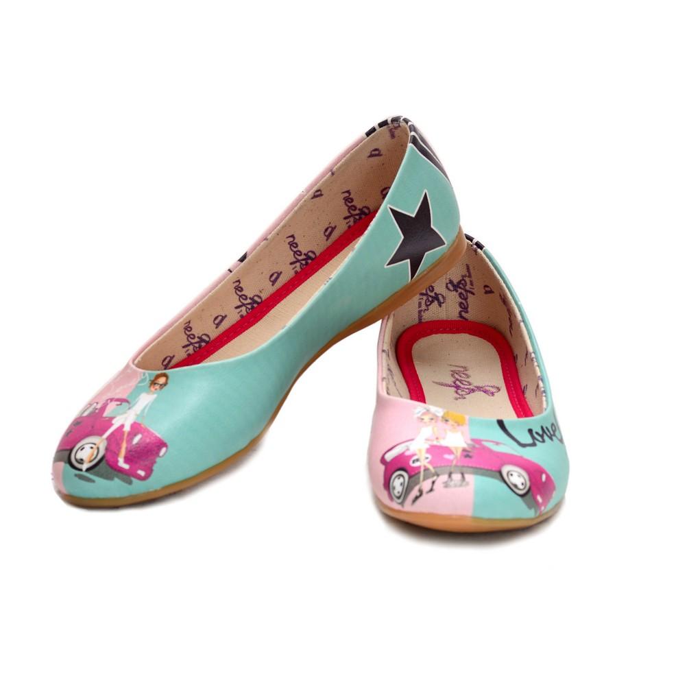 Stylish Cool Ballerinas Shoes NFS1002 (770205974624)