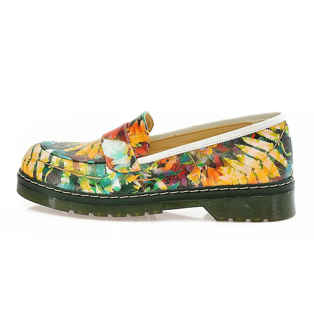 Flowers Oxford Shoes NMOX105 (770212921440)