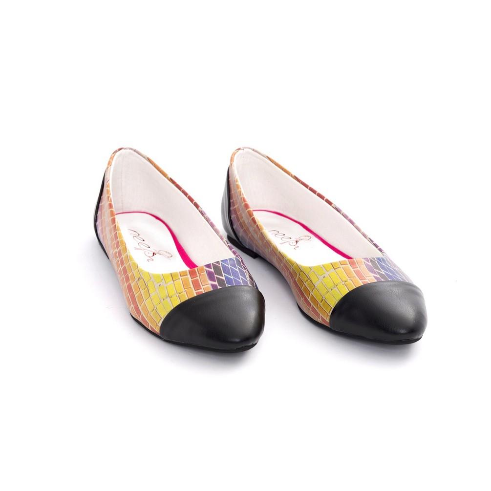 Colored Wall Ballerinas Shoes NMS102 (770213019744)