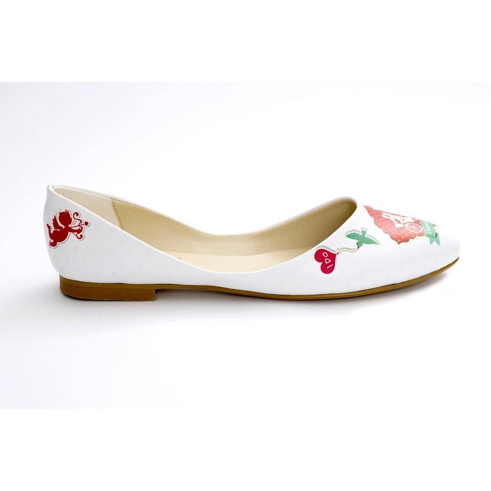I Love You Ballerinas Shoes NSS353 (770221441120)