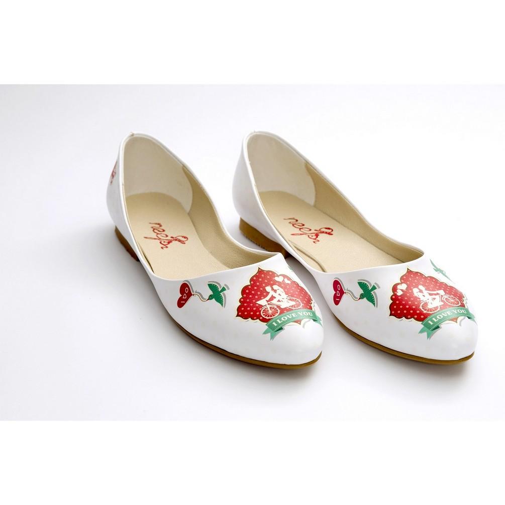 I Love You Ballerinas Shoes NSS353 (770221441120)