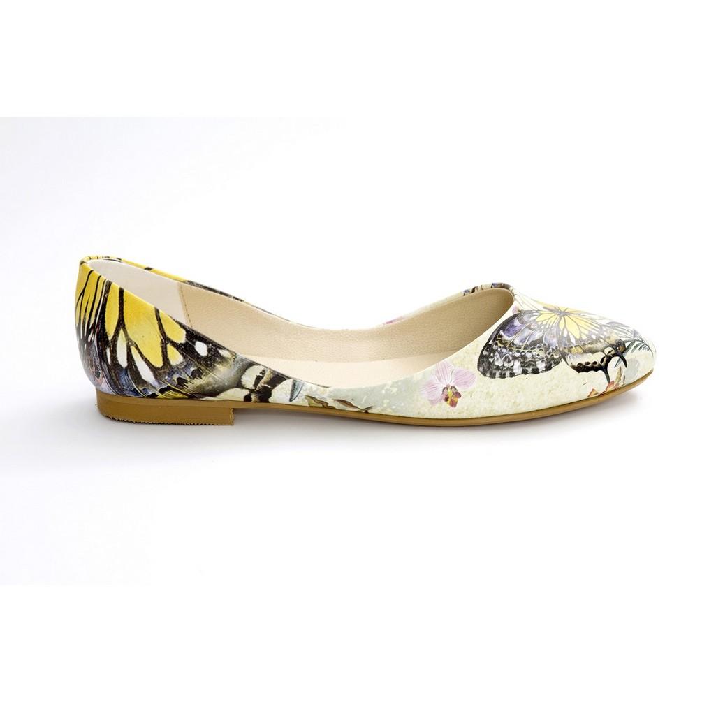 Butterfly Ballerinas Shoes NSS359 (770221834336)