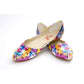 Colored Triangles Ballerinas Shoes NSS360 (770221899872)