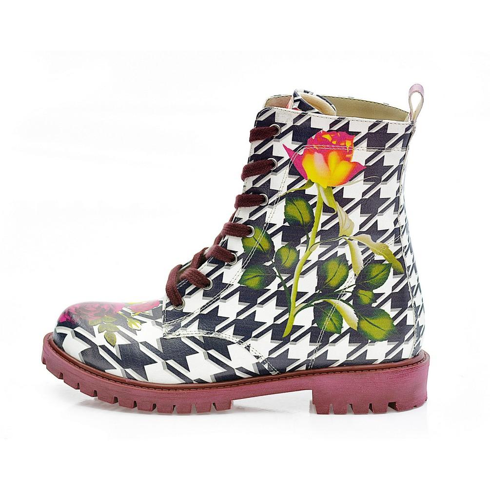 Flower Long Boots NTM1005 (770215444576)