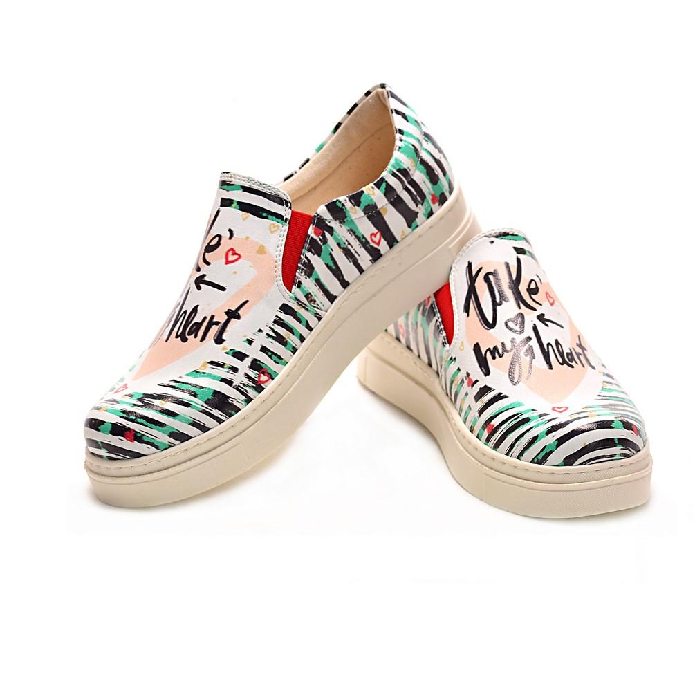 Take My Heart Sneakers Shoes NVN107 (770216460384)