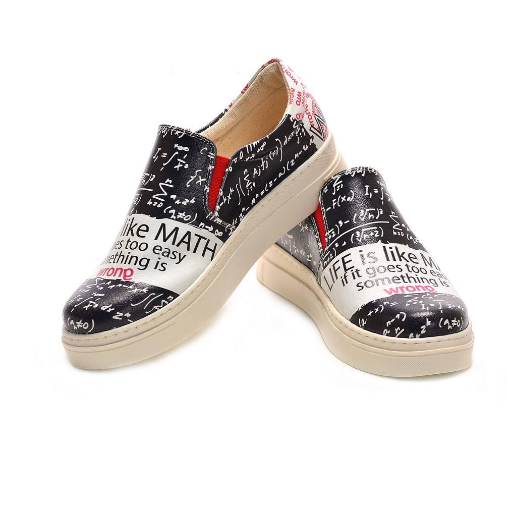 Life is Like Math Sneakers Shoes NVN112 (770216689760)