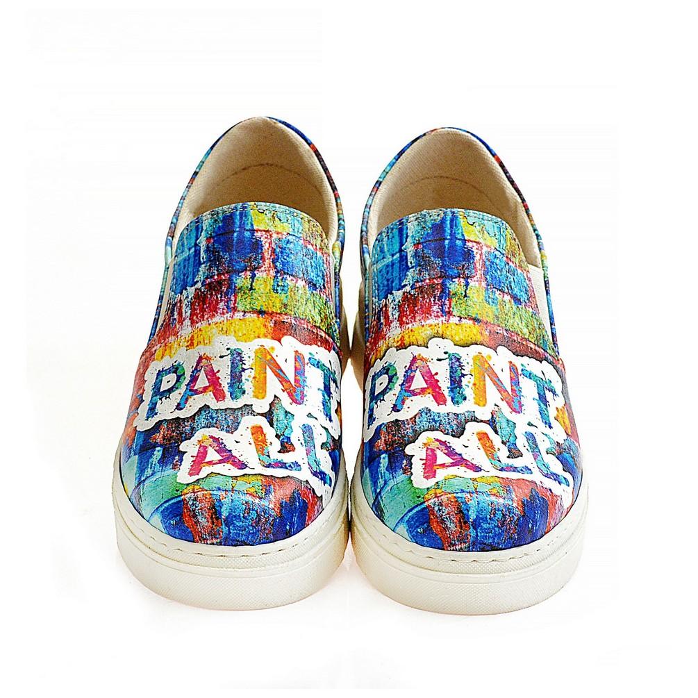 Paint All Sneakers Shoes NVN116 (770216853600)