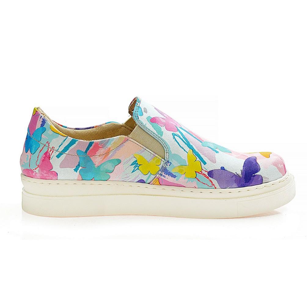 Colored Butterfly Sneaker Shoes NVN122 (770217115744)