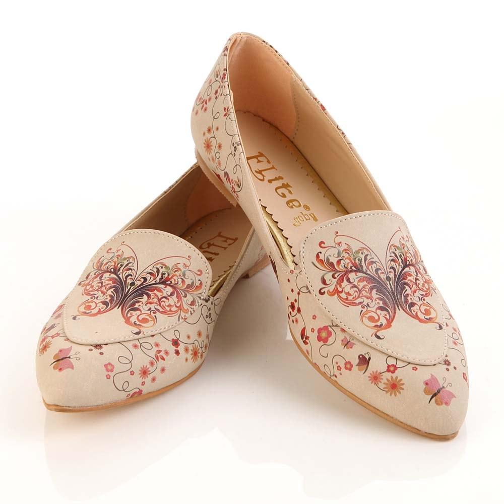Butterfly Ballerinas Shoes OMR7207 (506271039520)