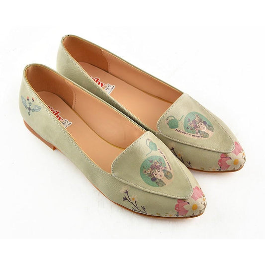 Stylist Girl Ballerinas Shoes OMR7212 (1421211205728)