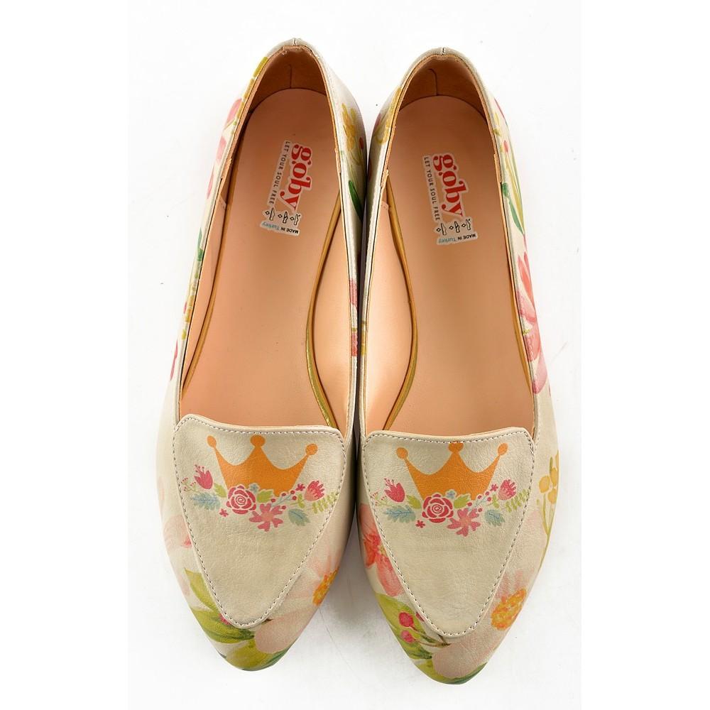 King of Flowers Ballerinas Shoes OMR7214 (1421211697248)