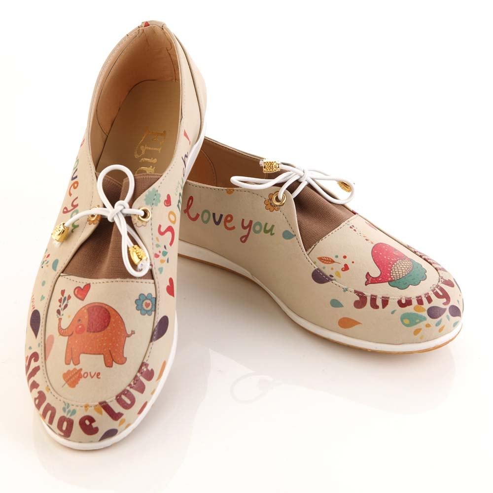 Strong Love Ballerinas Shoes OMR7305 (506271629344)