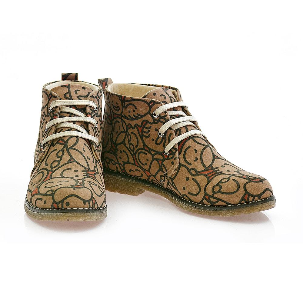 Face to Face Ankle Boots PH102 (506272120864)
