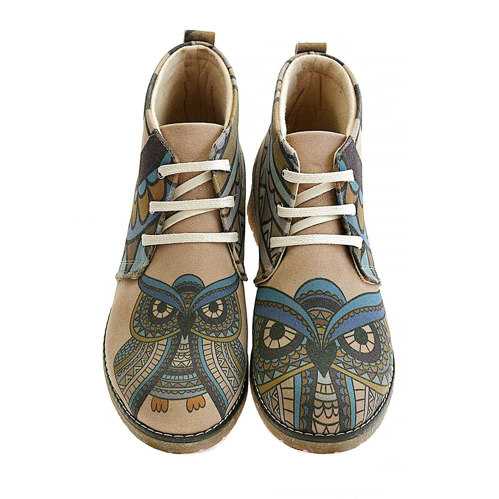 Owl Ankle Boots PH114 (506272350240)