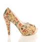 Colorful Heel Shoes PLT2040 (1405808279648)