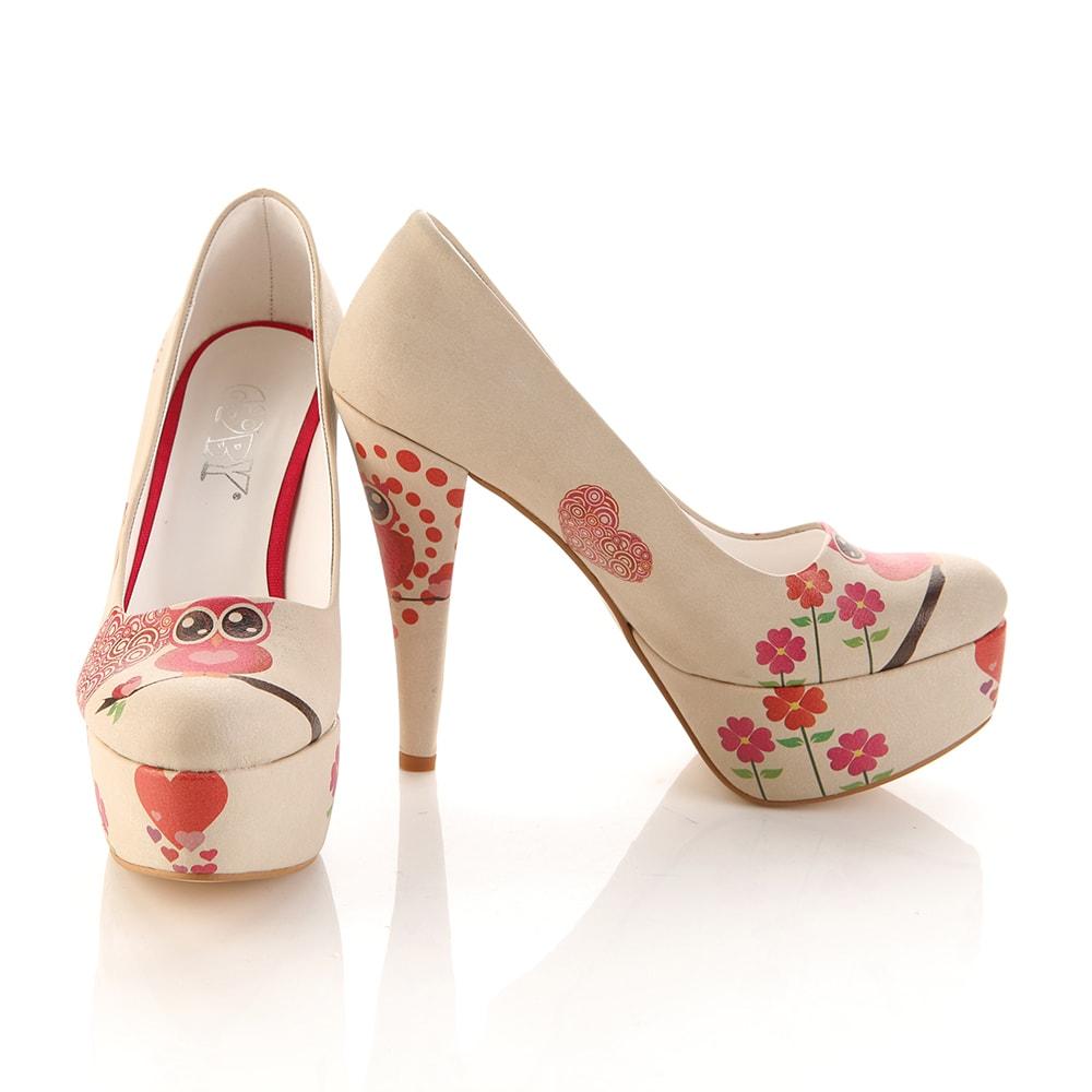 Cute Owl Heel Shoes PLT2055 (1405808836704)