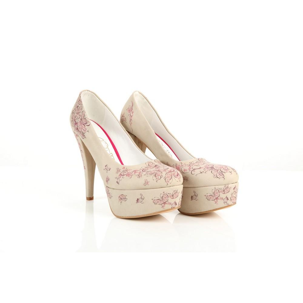Butterfly Heel Shoes PLT2019 (1421221888096)