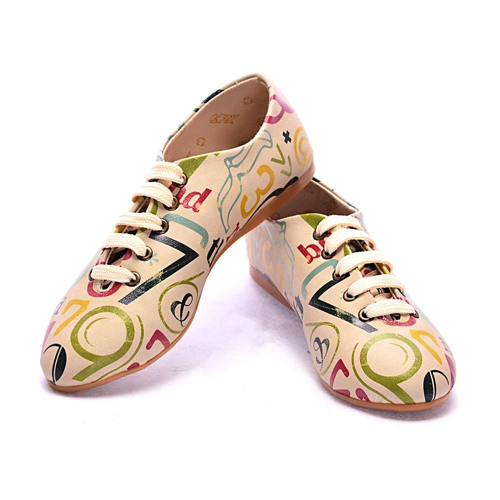 Numbers Ballerinas Shoes SLV017 (506273366048)
