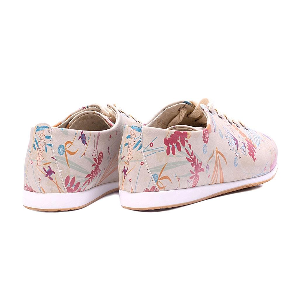 Flowers Ballerinas Shoes SLV191 (506275823648)