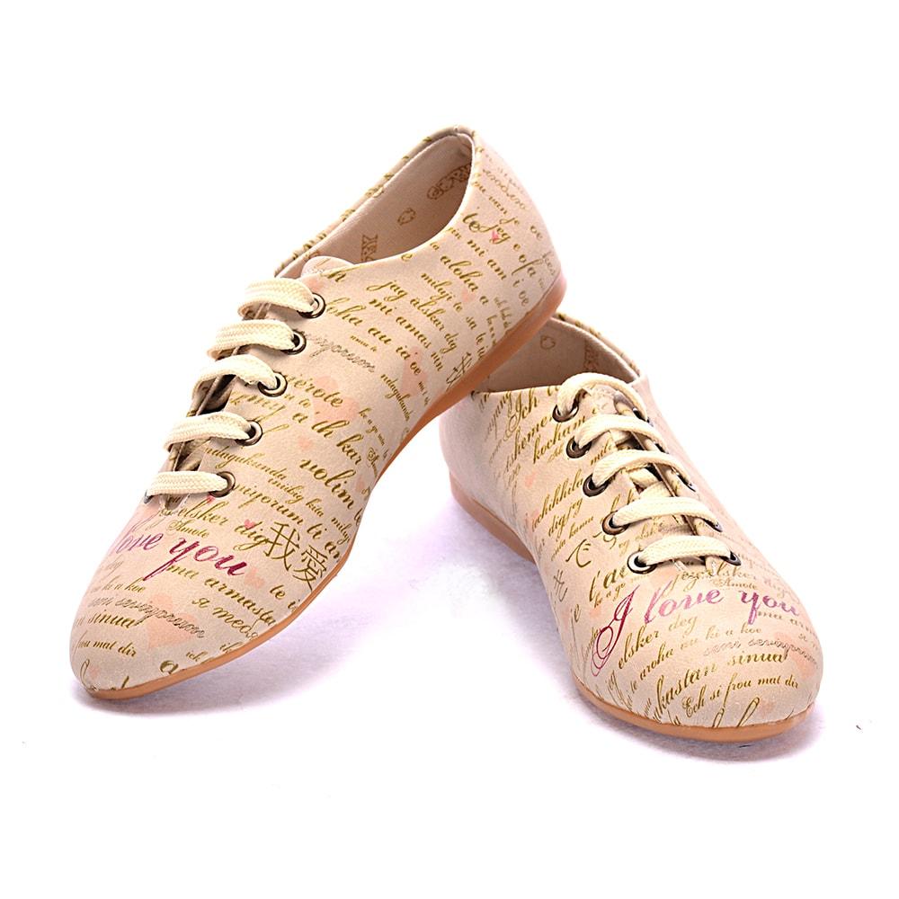 I Love You Ballerinas Shoes SLV002 (506272710688)