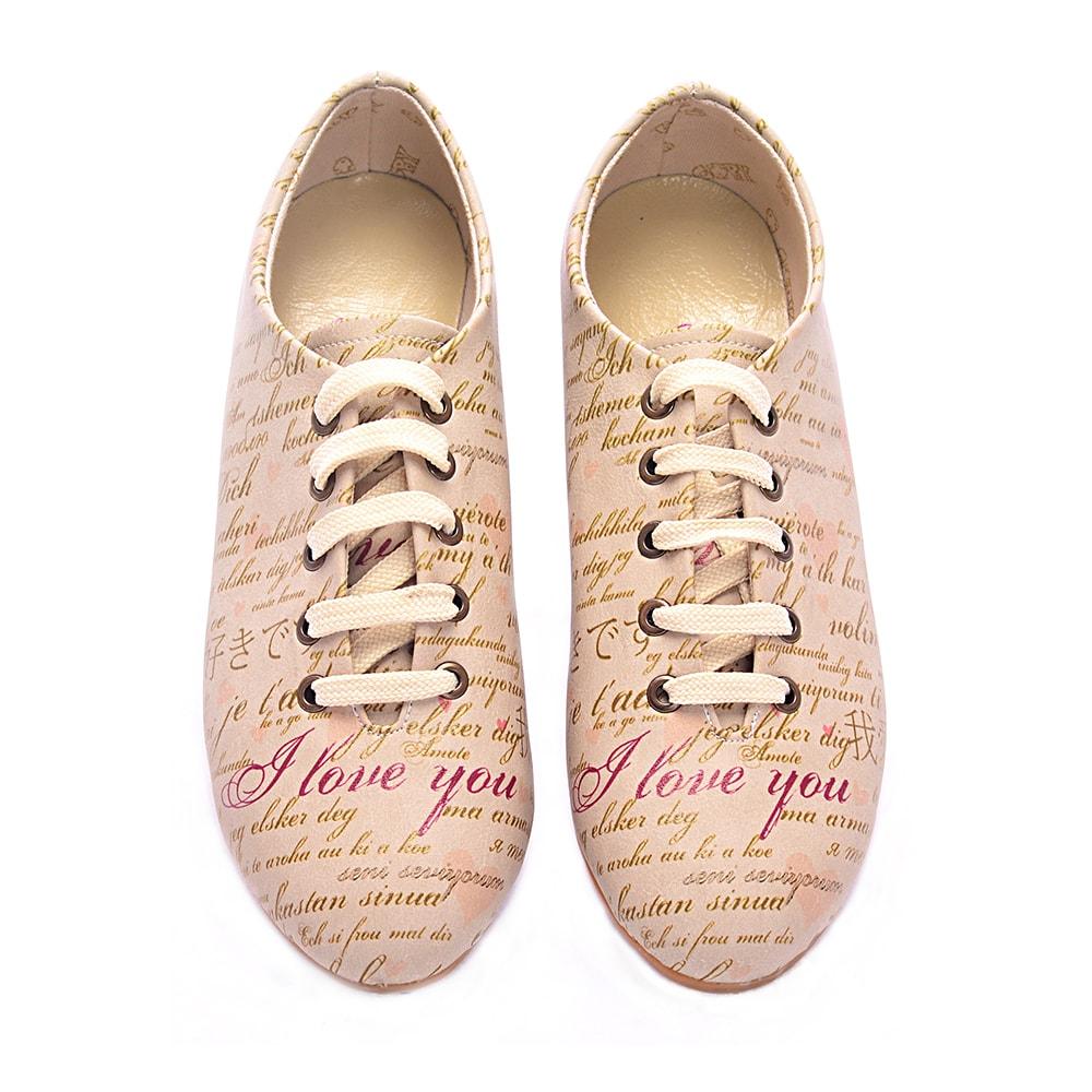 I Love You Ballerinas Shoes SLV002 (506272710688)
