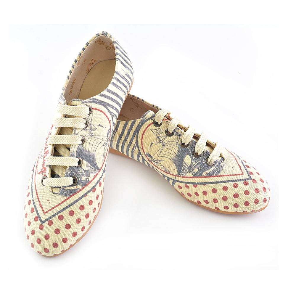 Sailing Ballerinas Shoes SLV036 (1405828759648)