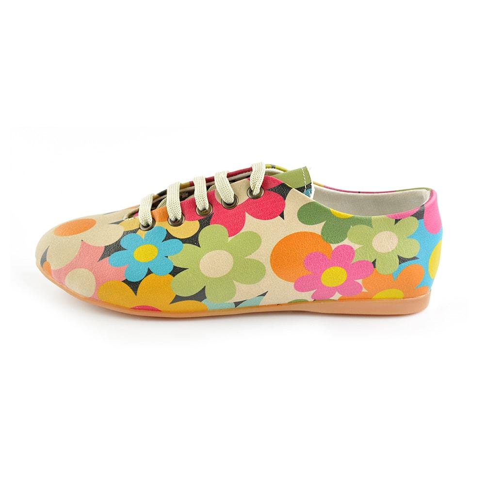 Colored Daisies Ballerinas Shoes SLV064 (506274873376)