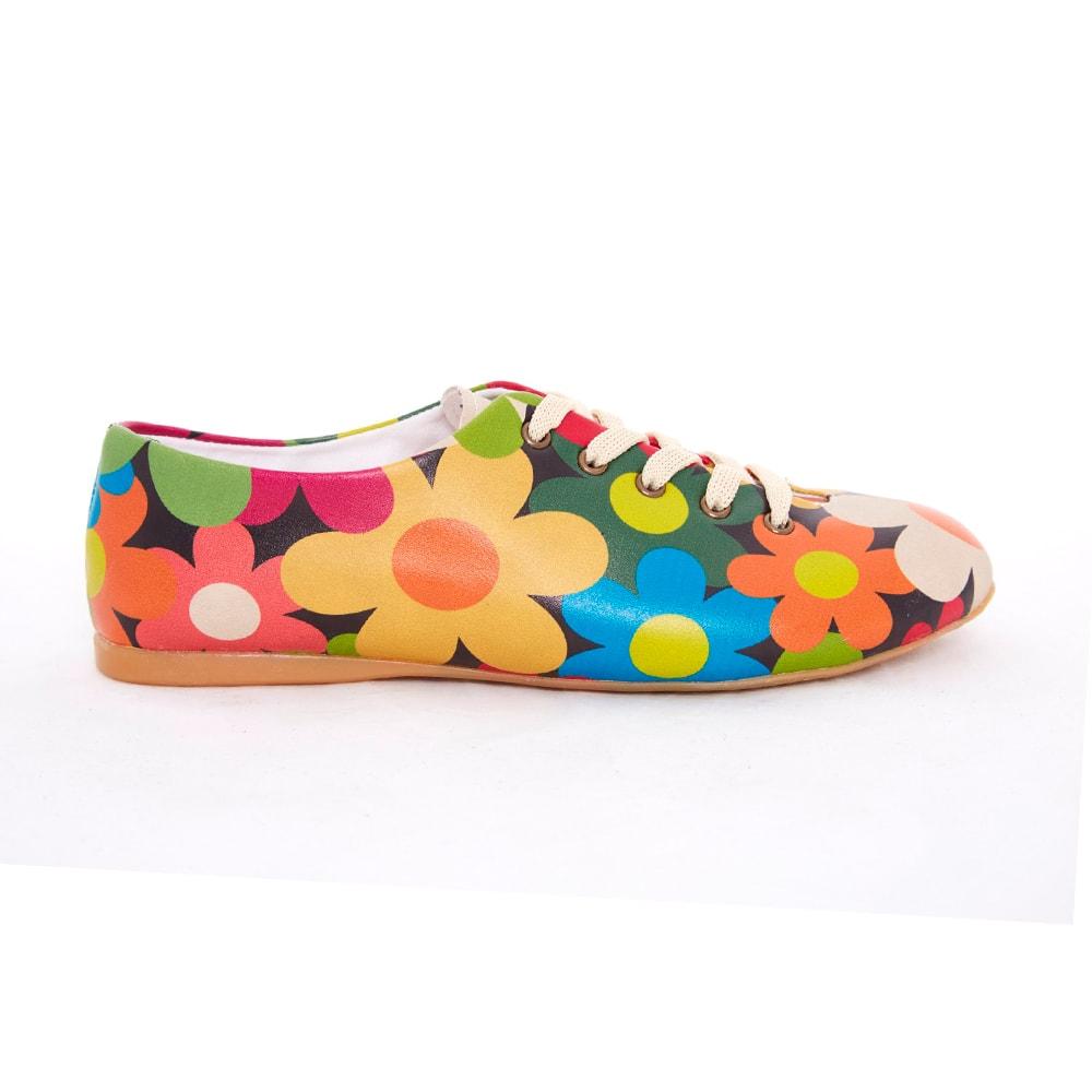 Colored Daisies Ballerinas Shoes SLV064 (506274873376)