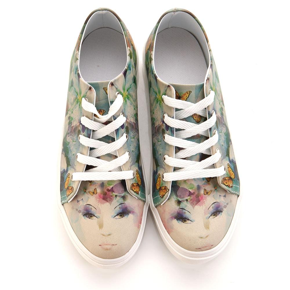 Flower Woman Sneaker Shoes SPR5003 (1405810507872)