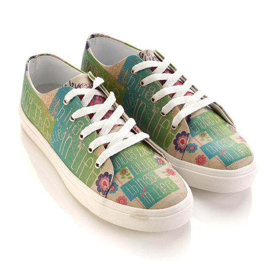 Flowers Sneakers Shoes SPR5007 (1405810671712)