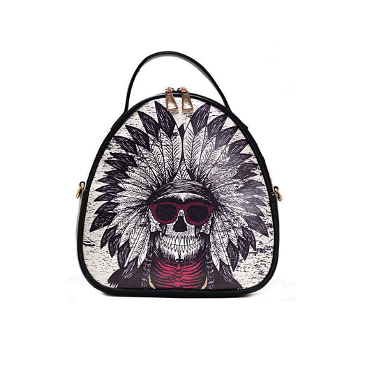 Indian Skull Backpack Bags SRT101