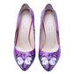 Purple Butterfly Heel Shoes STL4402 (506277396512)