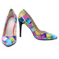 Colored Squares Heel Shoes STL4408 (1405813227616)