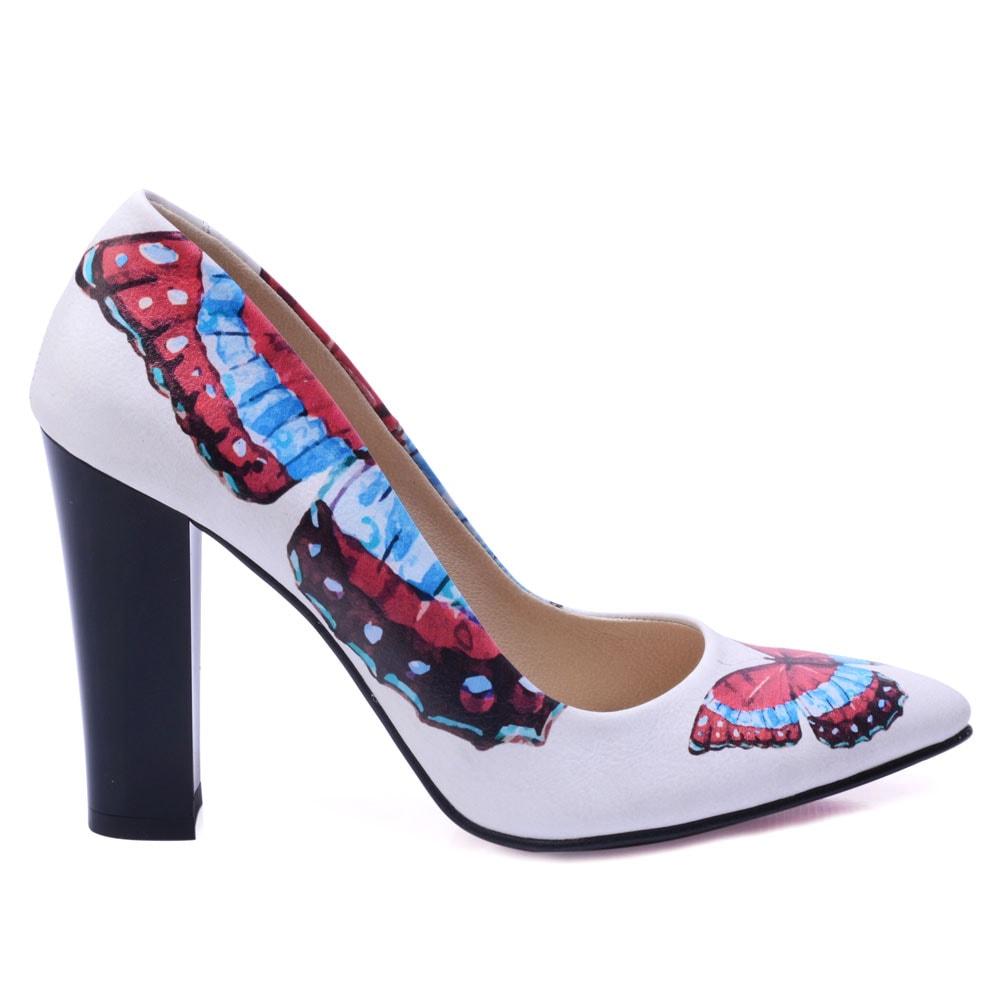 Red and Blue Butterfly Heel Shoes STL4502 (1405813489760)