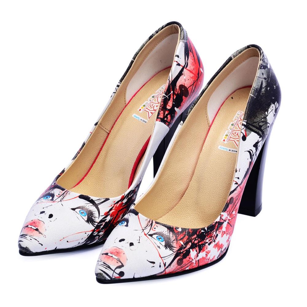 Confused Woman Heel Shoes STL4503 (506277756960)