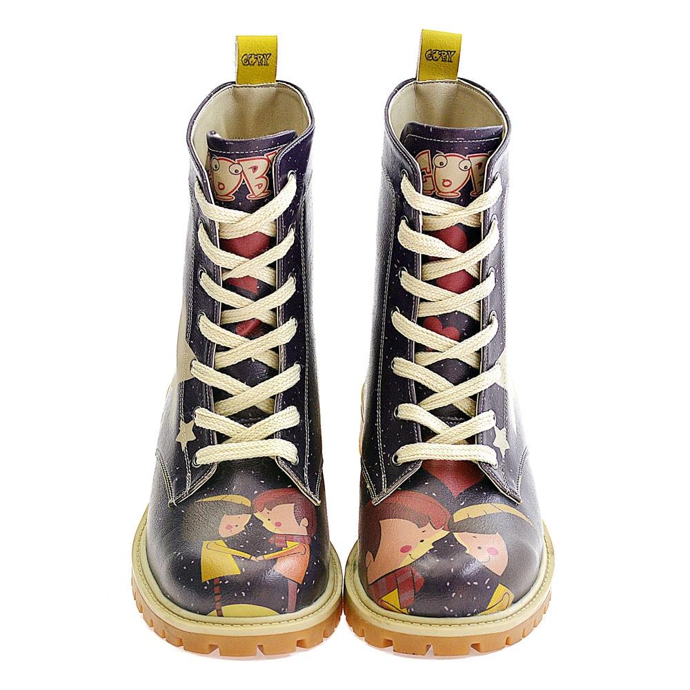 Cute Couple Long Boots TMB1034 (1405815685216)