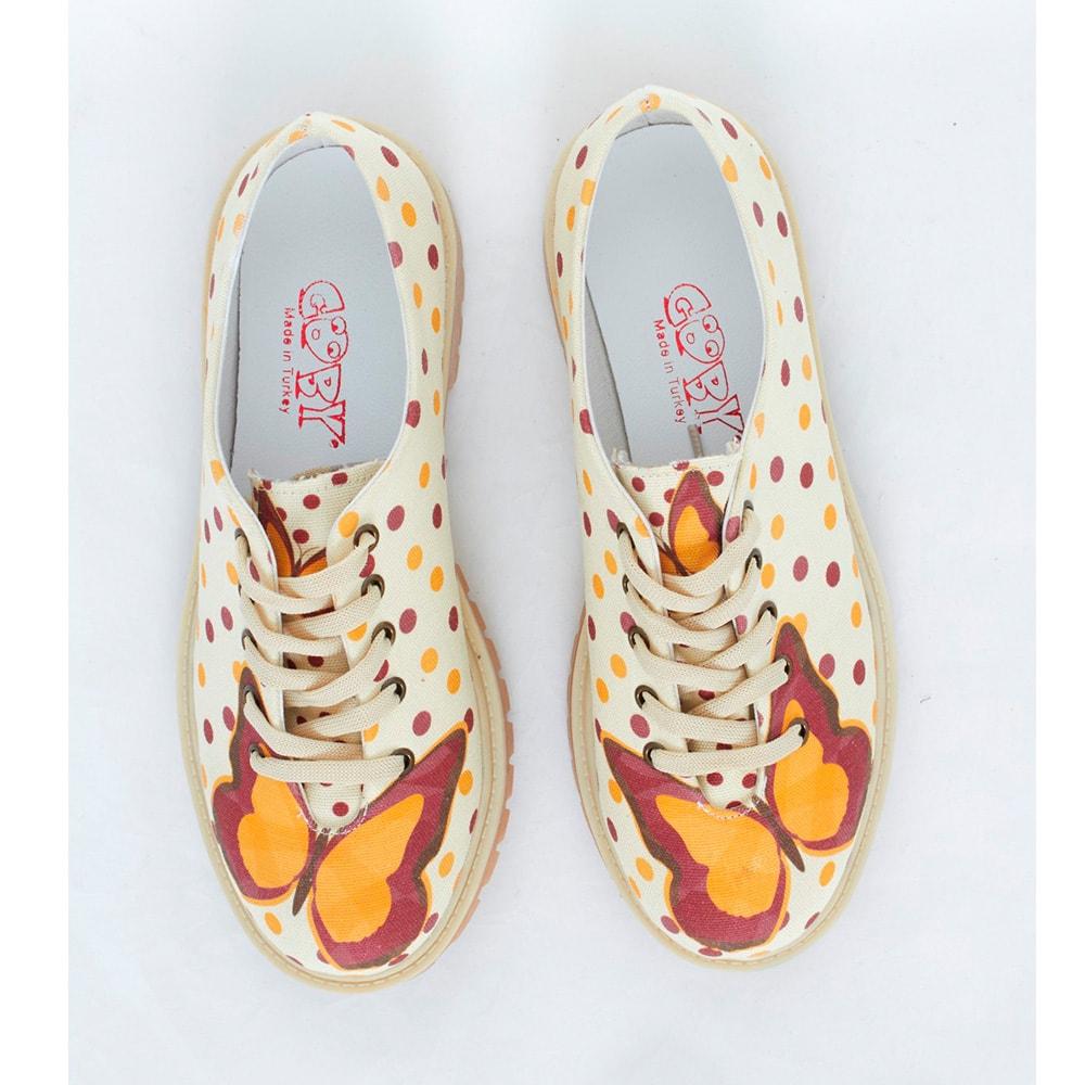 Butterfly and Dots Oxford Shoes TMK5503 (1405816864864)