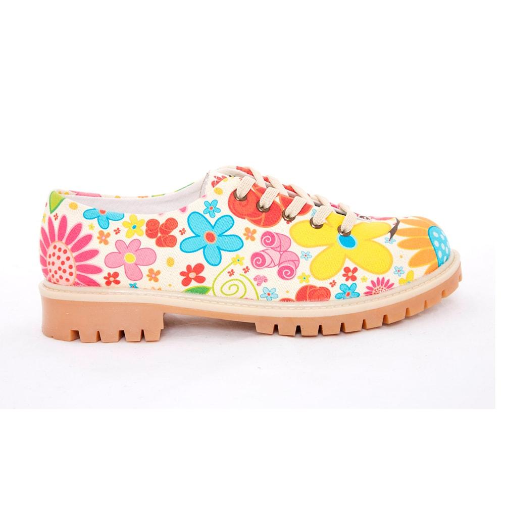 Flowers Oxford Shoes TMK5505 (1405816930400)