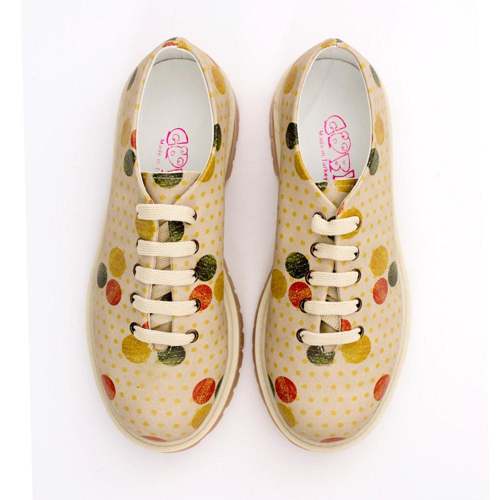 Colored Dots Oxford Shoes TMK6503 (1405817421920)