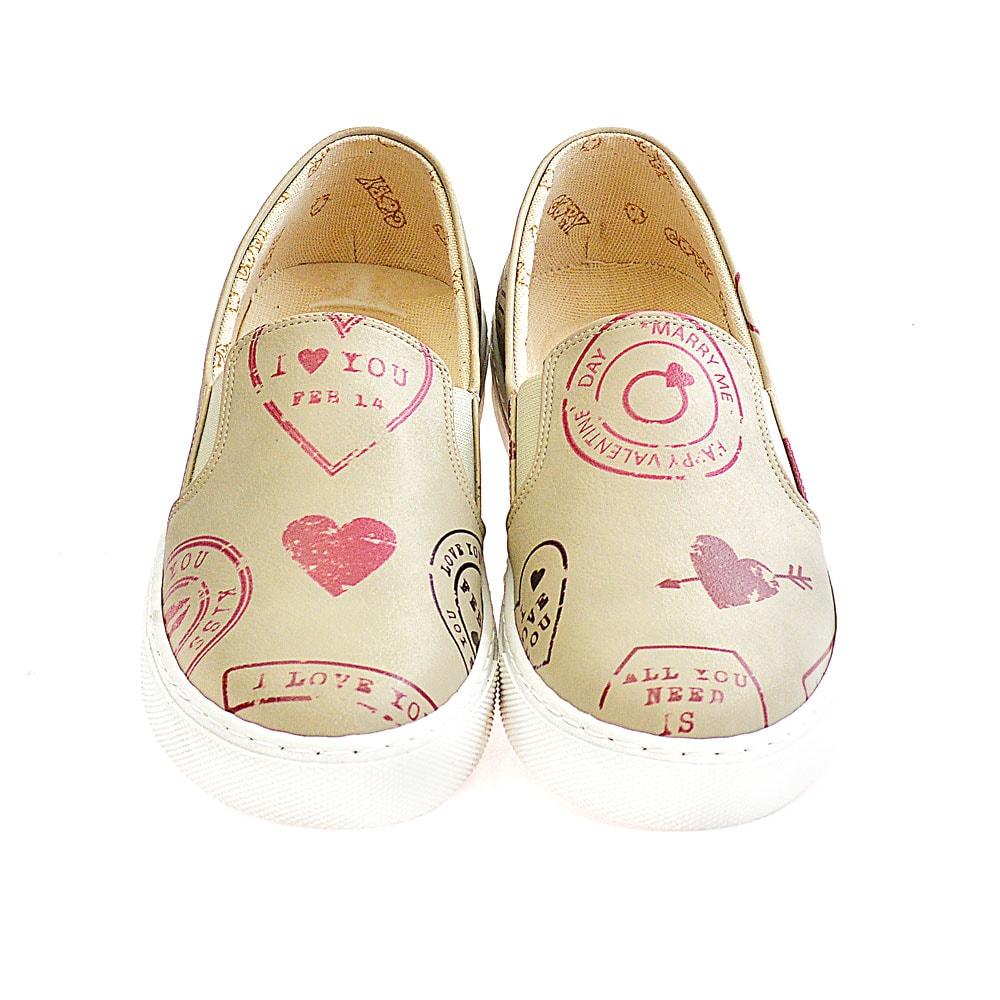I Love You Sneakers Shoes VN4021 (506278903840)
