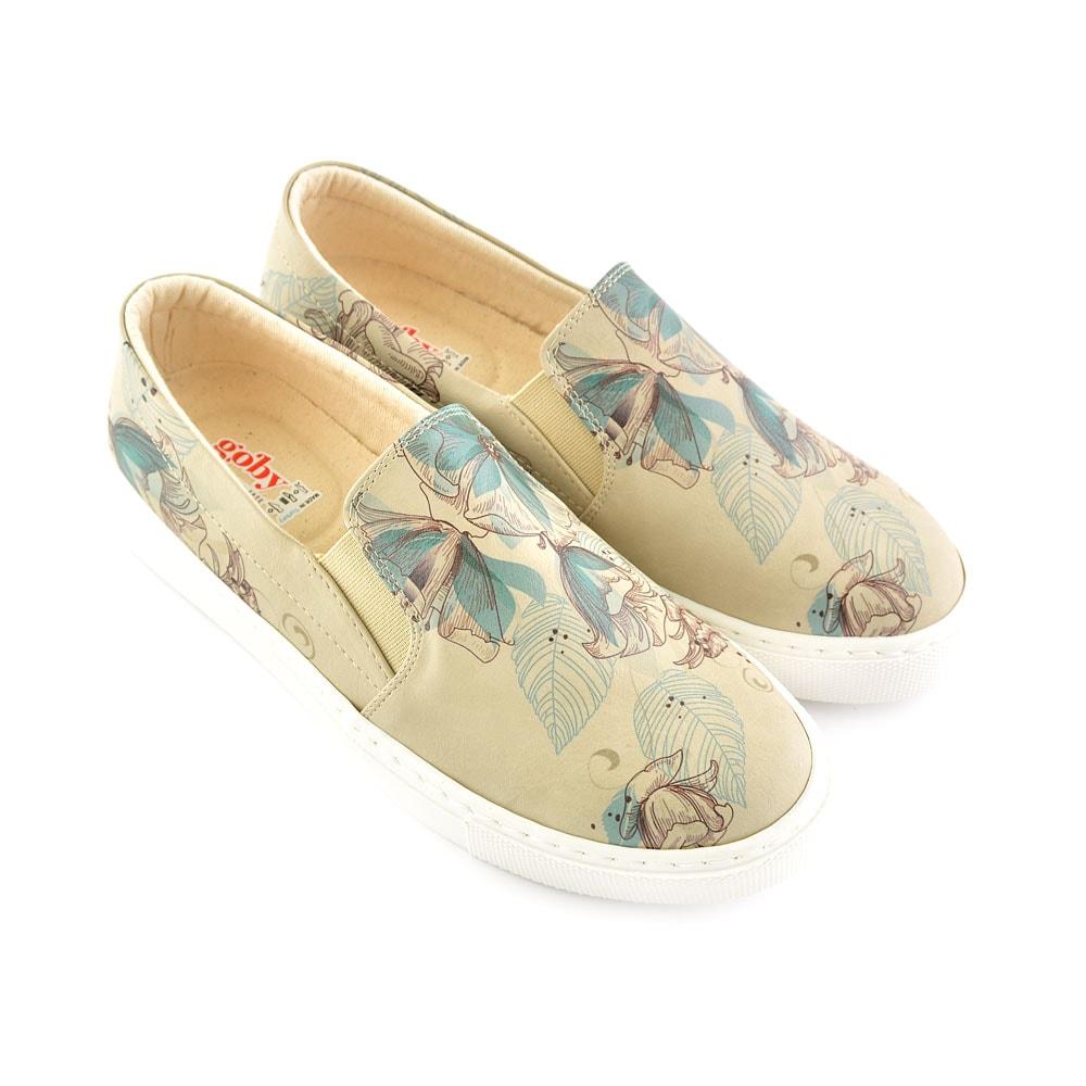 Flowers Sneakers Shoes VN4031 (506279297056)
