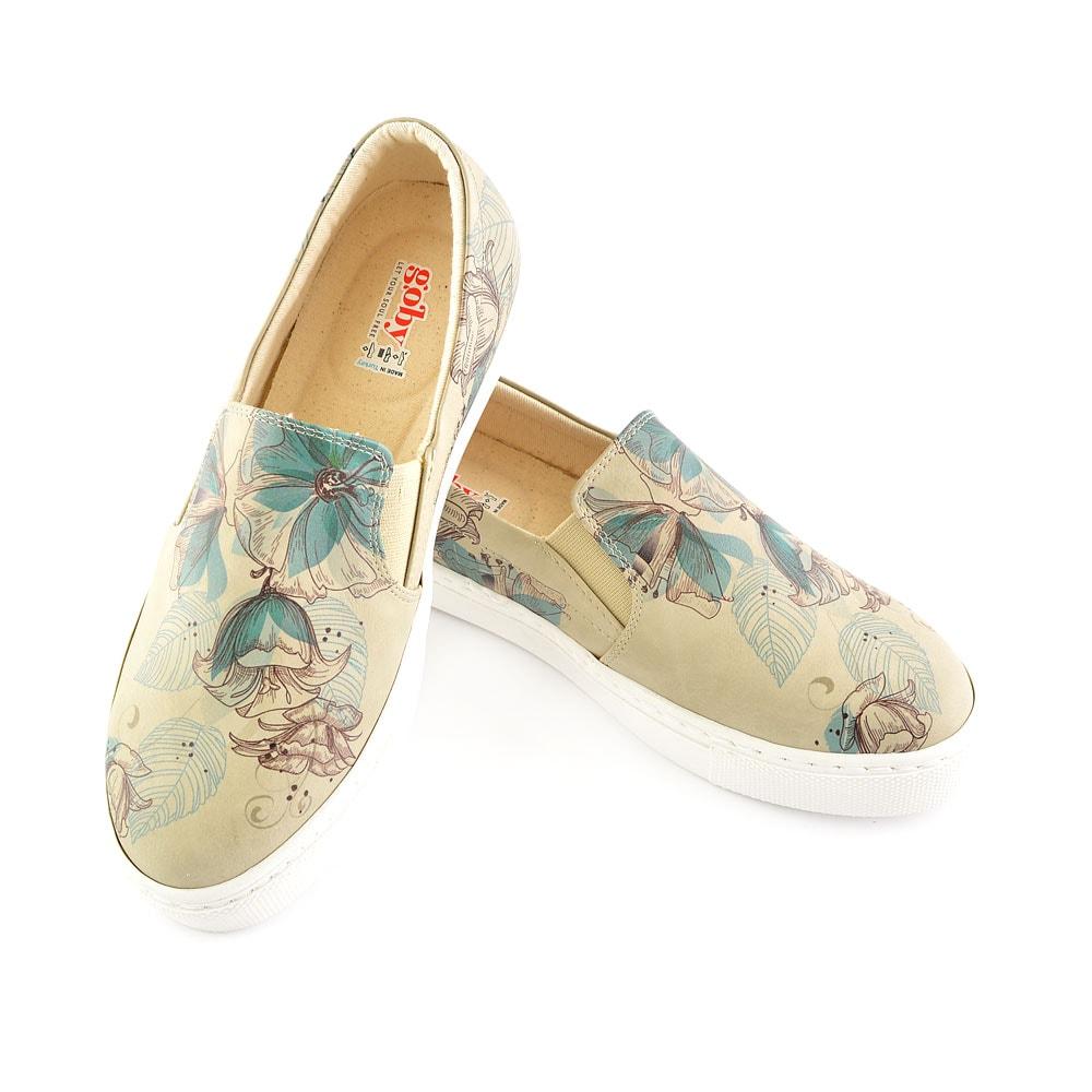 Flowers Sneakers Shoes VN4031 (506279297056)